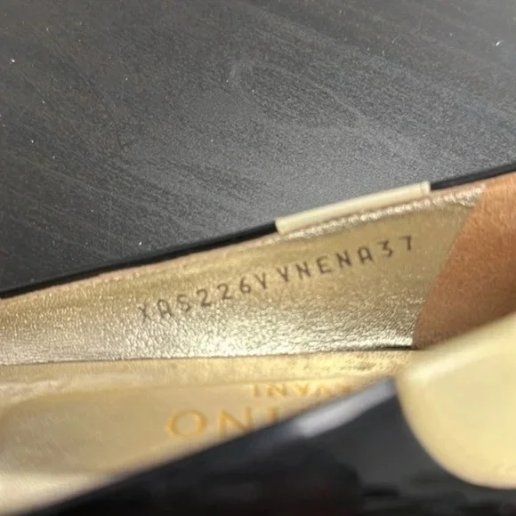 VTG Valentino Garavani Patent Leather Polka Dot Flats IT 37 US 7 - Picture 3 of 11